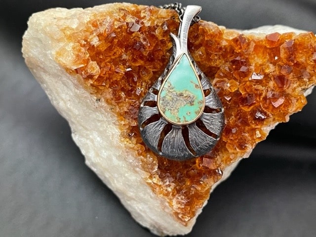Handcrafted Turquoise Necklace